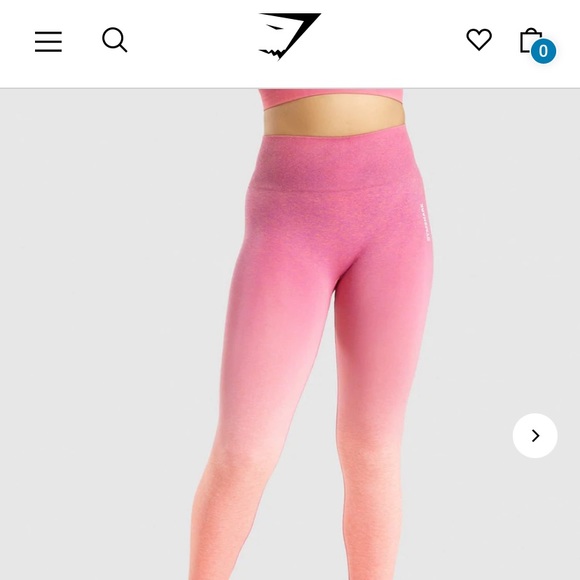 Gymshark medium adapt ombré seamless leggings - Picture 1 of 6